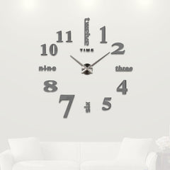 New Home Decoration Big Mirror Wall Clock